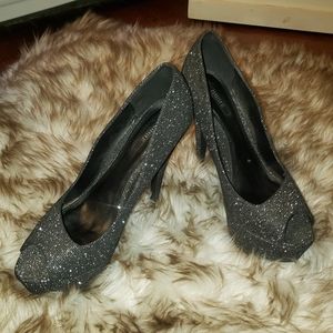 Glittery Heels